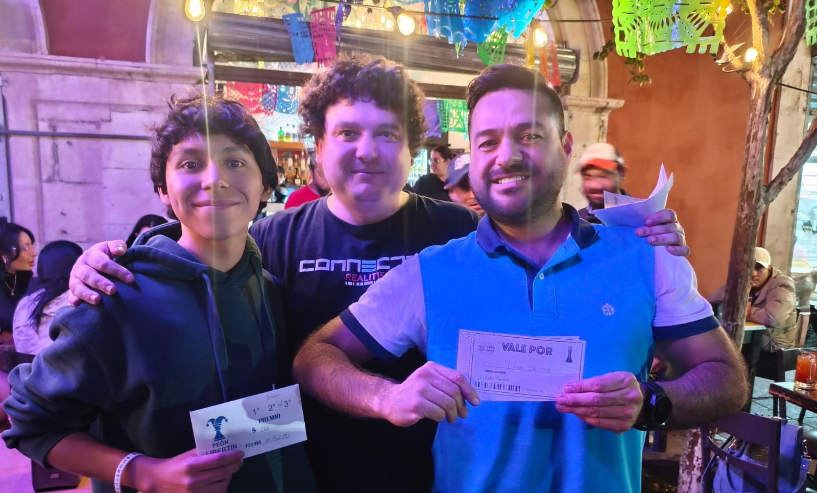 Gran Maestro en evento CheckMated